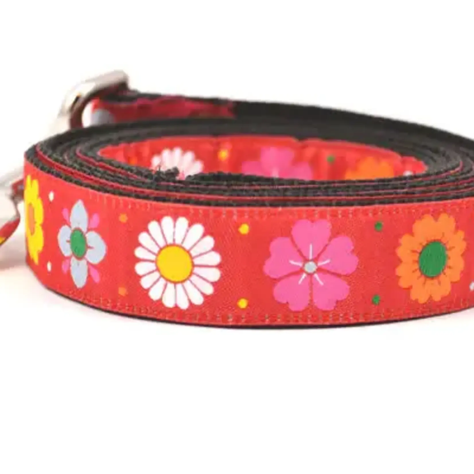 Six Point Pet Six Point Pet Daisy Chain Leash Red Large