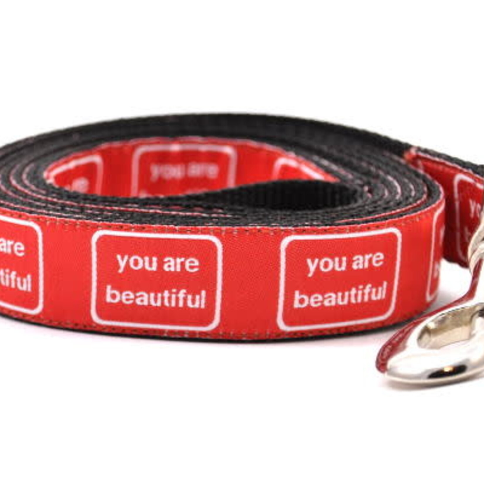 Six Point Pet Six Point Pet You Are Beautiful Lead Red Large