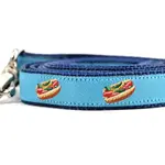 Six Point Pet Six Point Pet Chicago Hot Dog Teal Leash Small