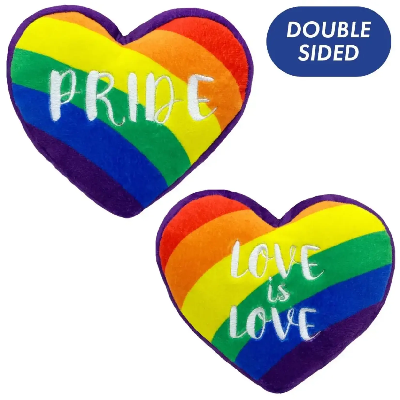 Huxley & Kent Huxley & Kent Lulubelles Power Plush Pride Heart Toy Small