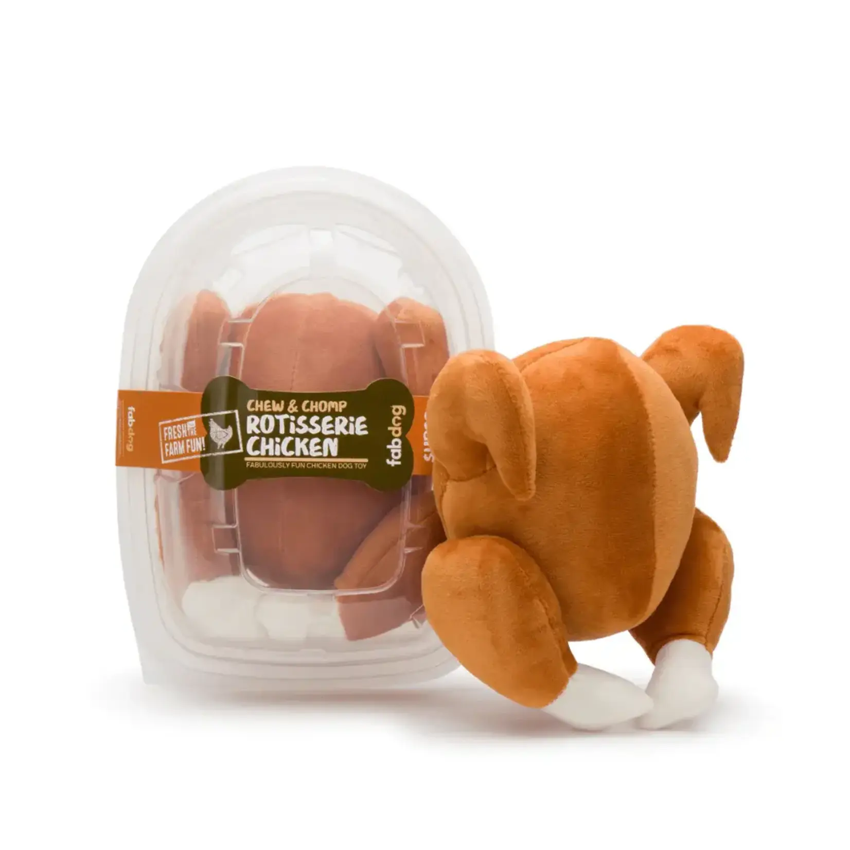 fabdog® fabdog® Foodies Rotisserie Chicken