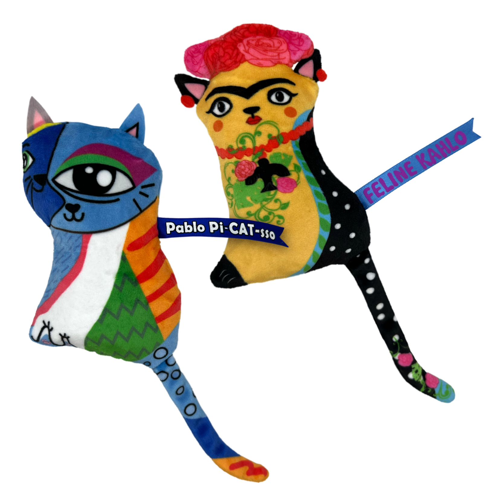 Kong Company KONG Artz Catnip Toy Kahlo/Picasso 2pk