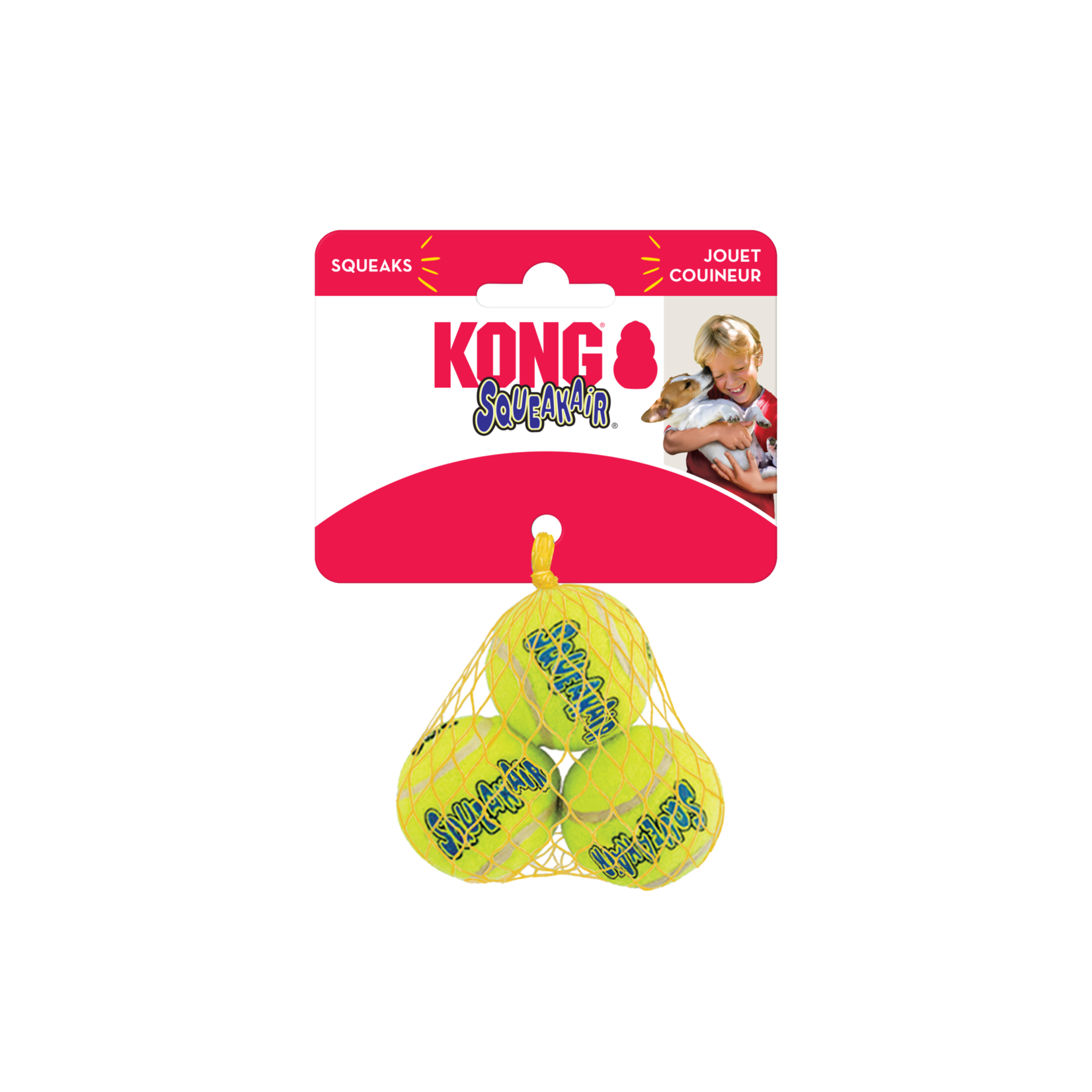 Kong Company Kong Air Dog Tennis Ball Extra Small 3 Pack