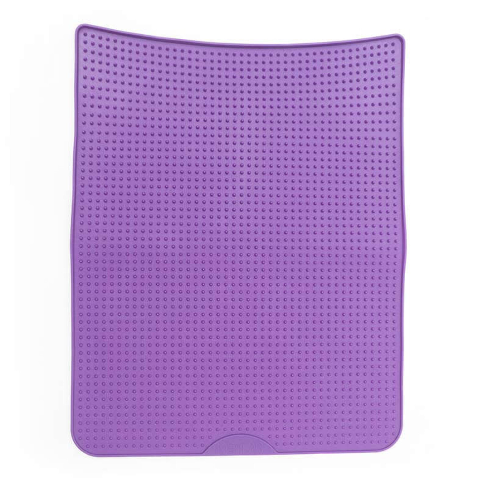 Messy Mutts Messy Mutts Cat Silicone Litter Mat Purple