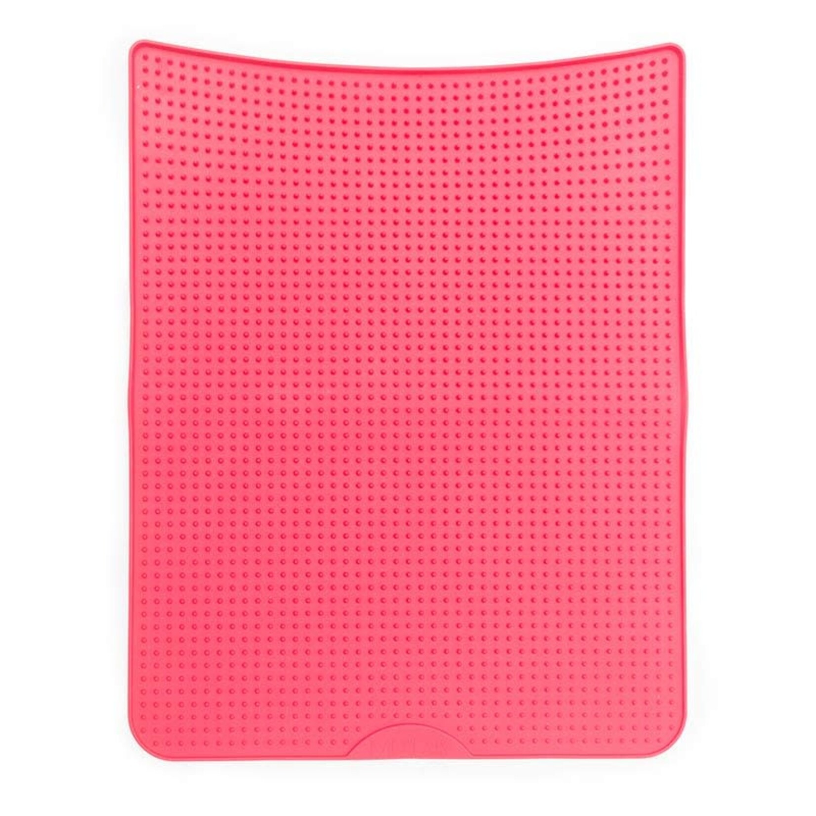 Messy Mutts Messy Mutts Cat Silicone Litter Mat Red