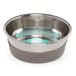 Messy Mutts Messy Mutts Stainless Steel Bowl with Removable Non-Slip Base XL 8cups