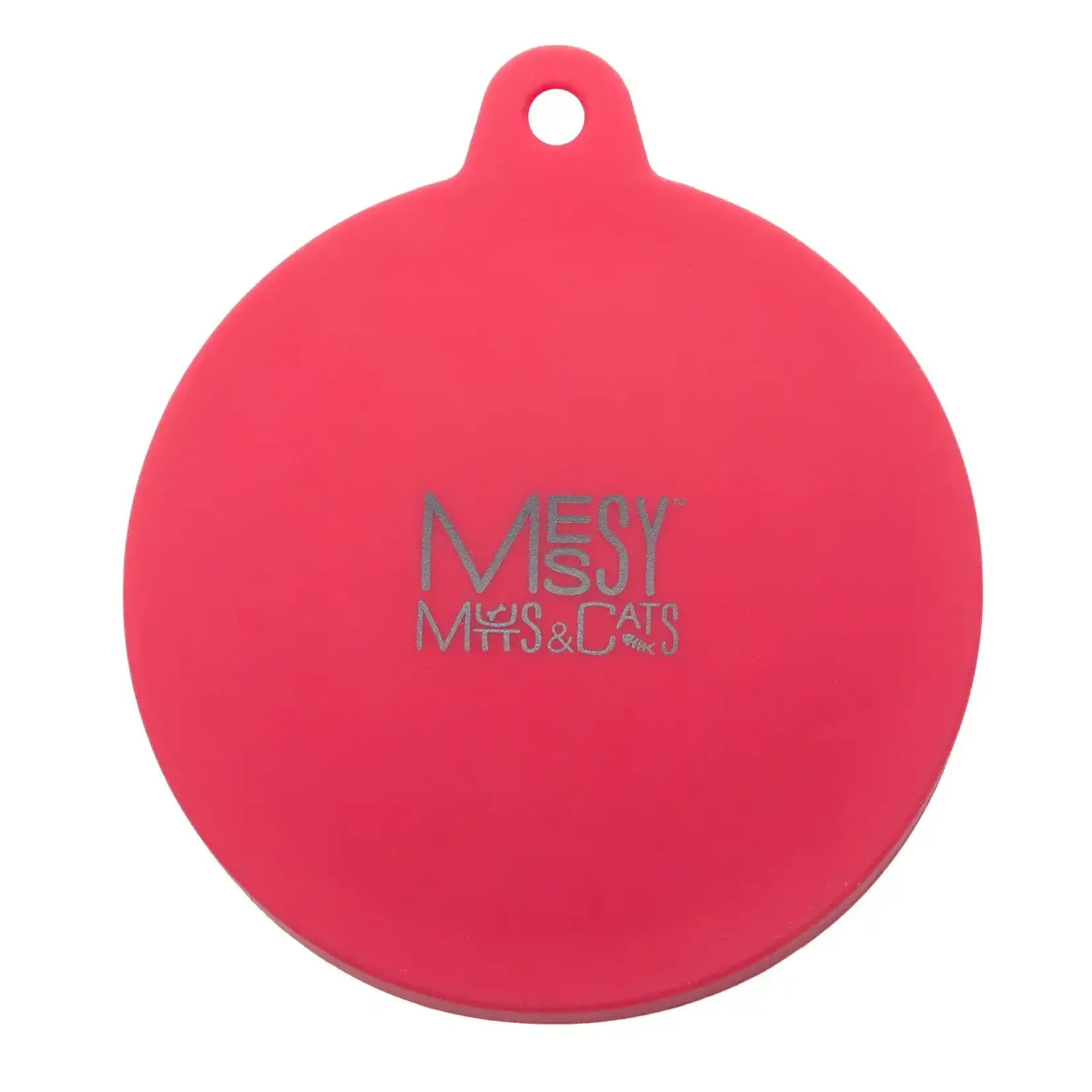 Messy Mutts Messy Mutts & Cats Silicone Universal Can Cover Red