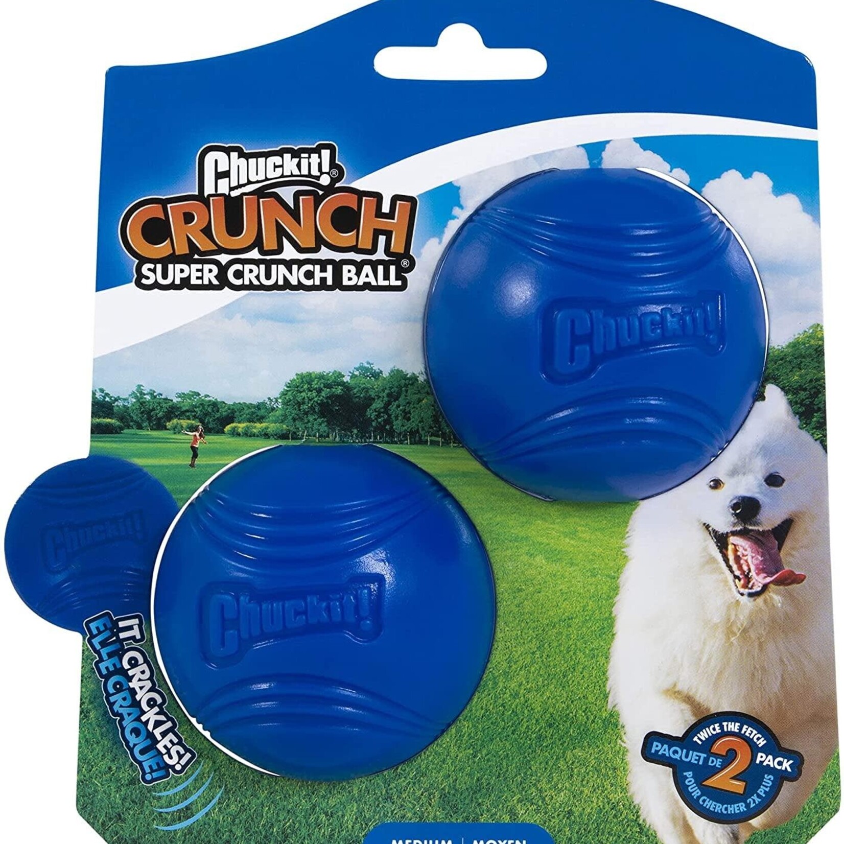 Chuckit! Chuckit! Crunch Ball Medium 2 Pack