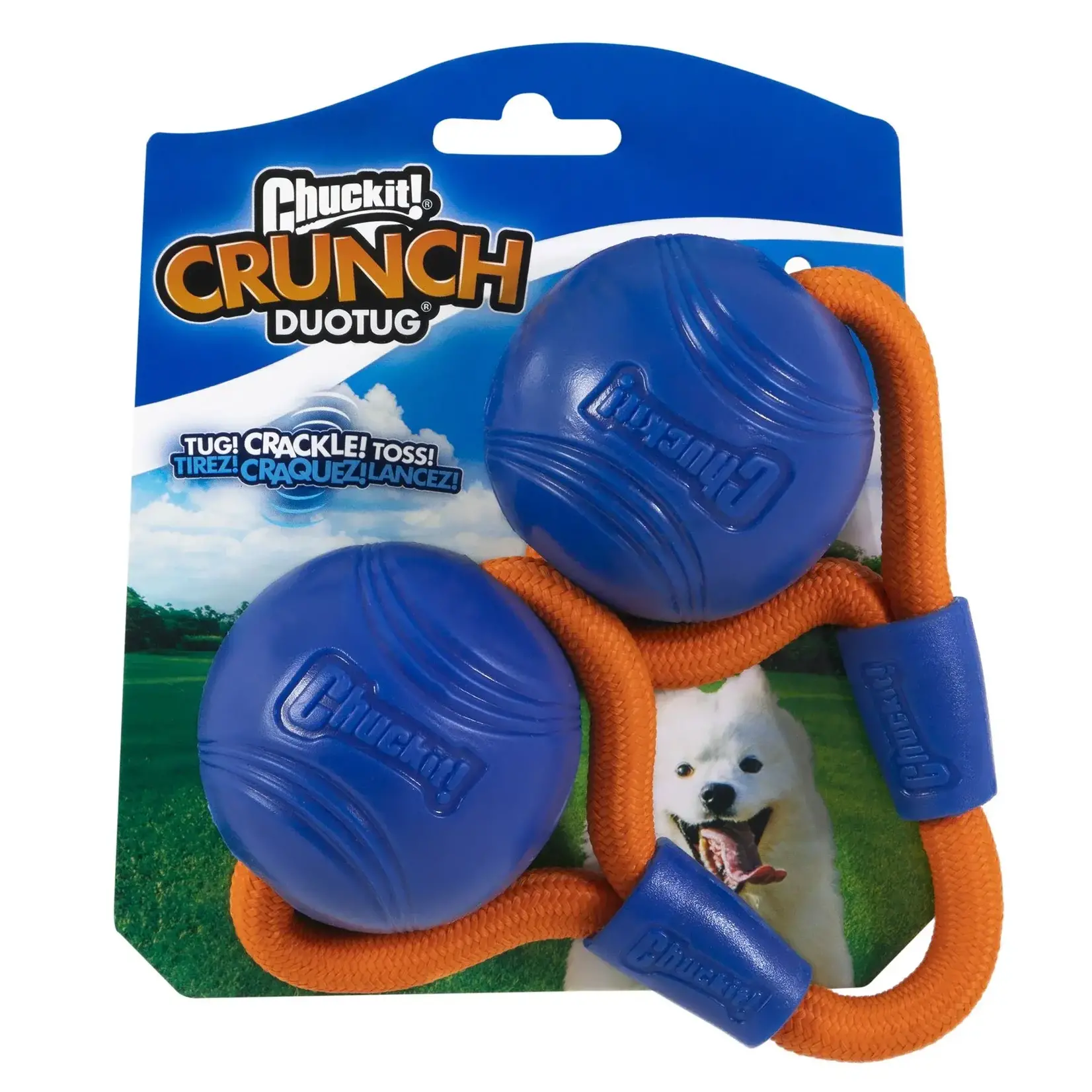 Chuckit! Chuckit! Crunch Ball DuoTug Medium