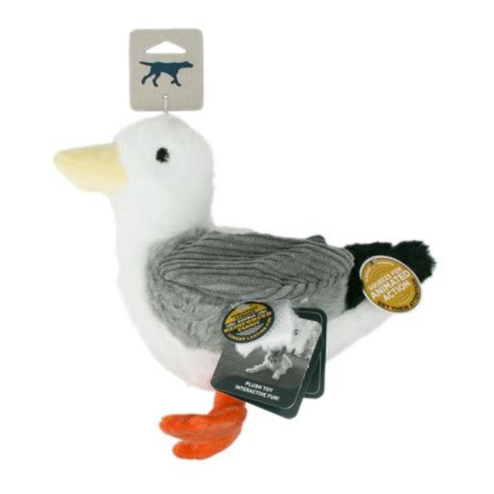 Tall Tails Tall Tails Animated Seagull Squeaker Toy