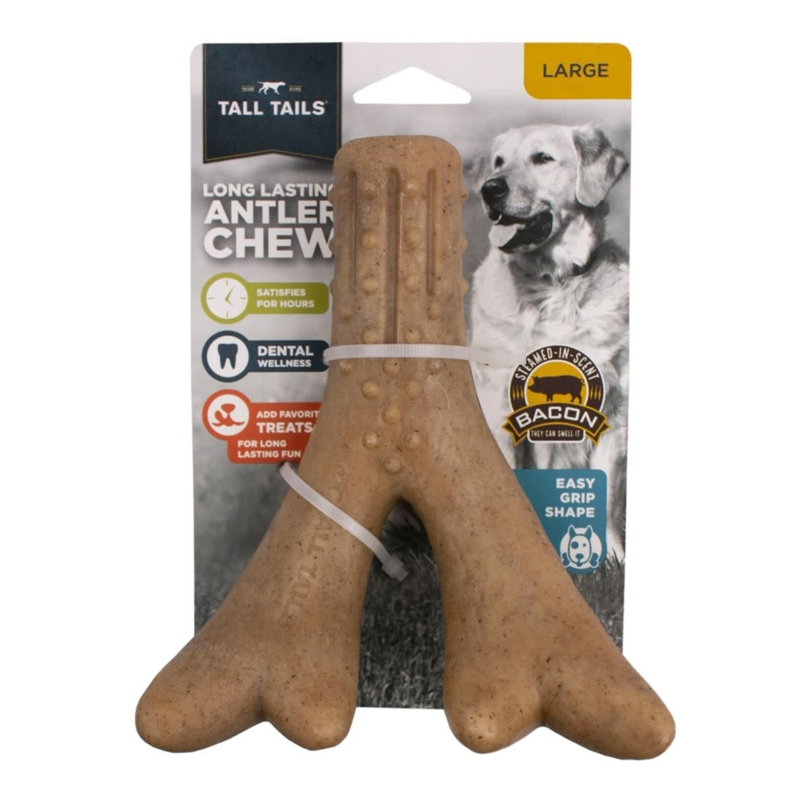 Tall Tails Tall Tails Bacon Antler Chew Large