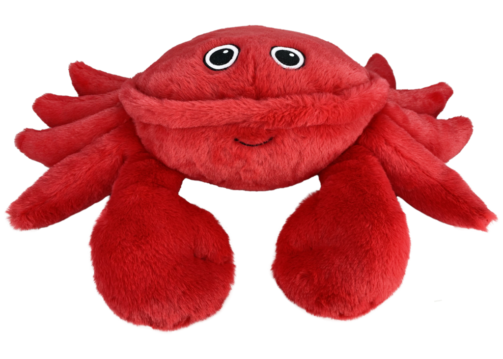 Multipet MultiPet Pet Envy Jumbo Crab Ultra-plush Toy - Ruff Haus Pets