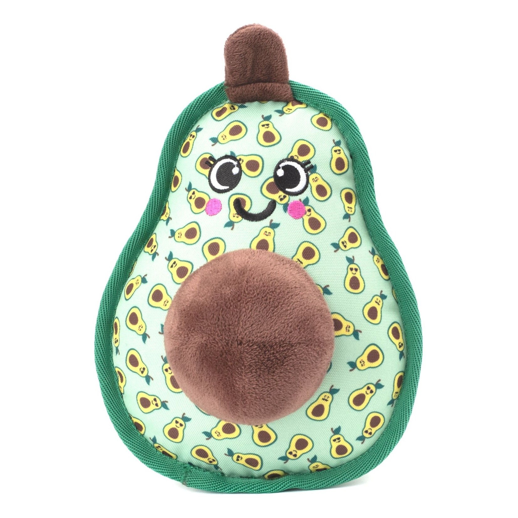 Worthy Dog Worthy Dog Avocado Plush Squeaker Toy Small