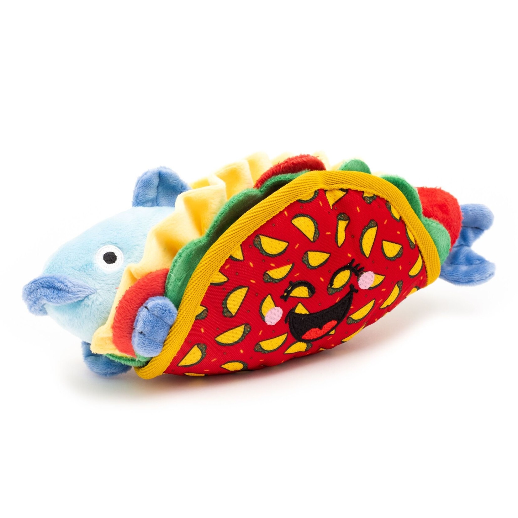 Worthy Dog Worthy Dog Fish Taco Plush Squeaker Toy