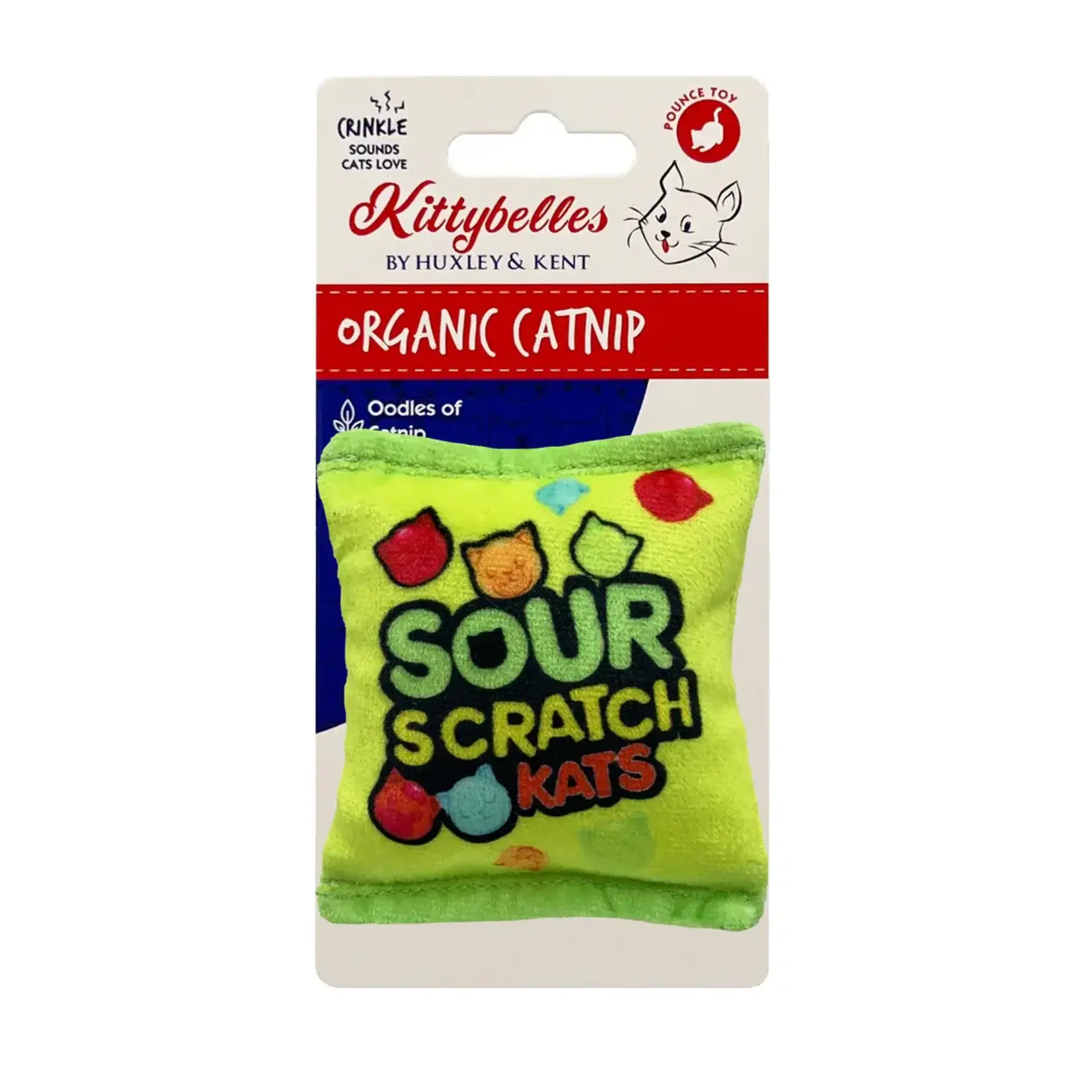 Huxley & Kent Huxley & Kent Sour Scratch Kats Catnip Toy