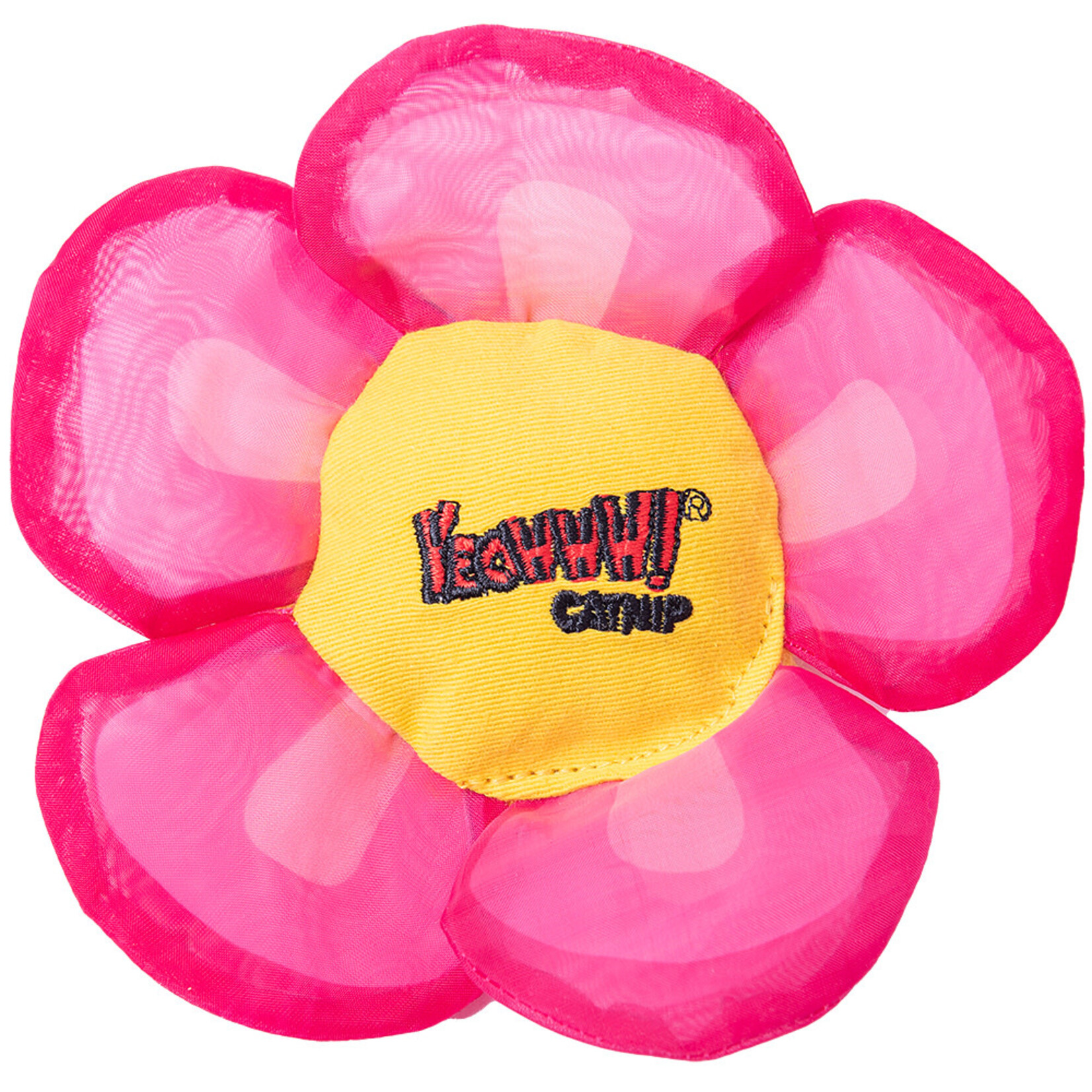 Yeoww Ducky World Inc. Yeowww! Catnip Daisy's Flower Tops Pink