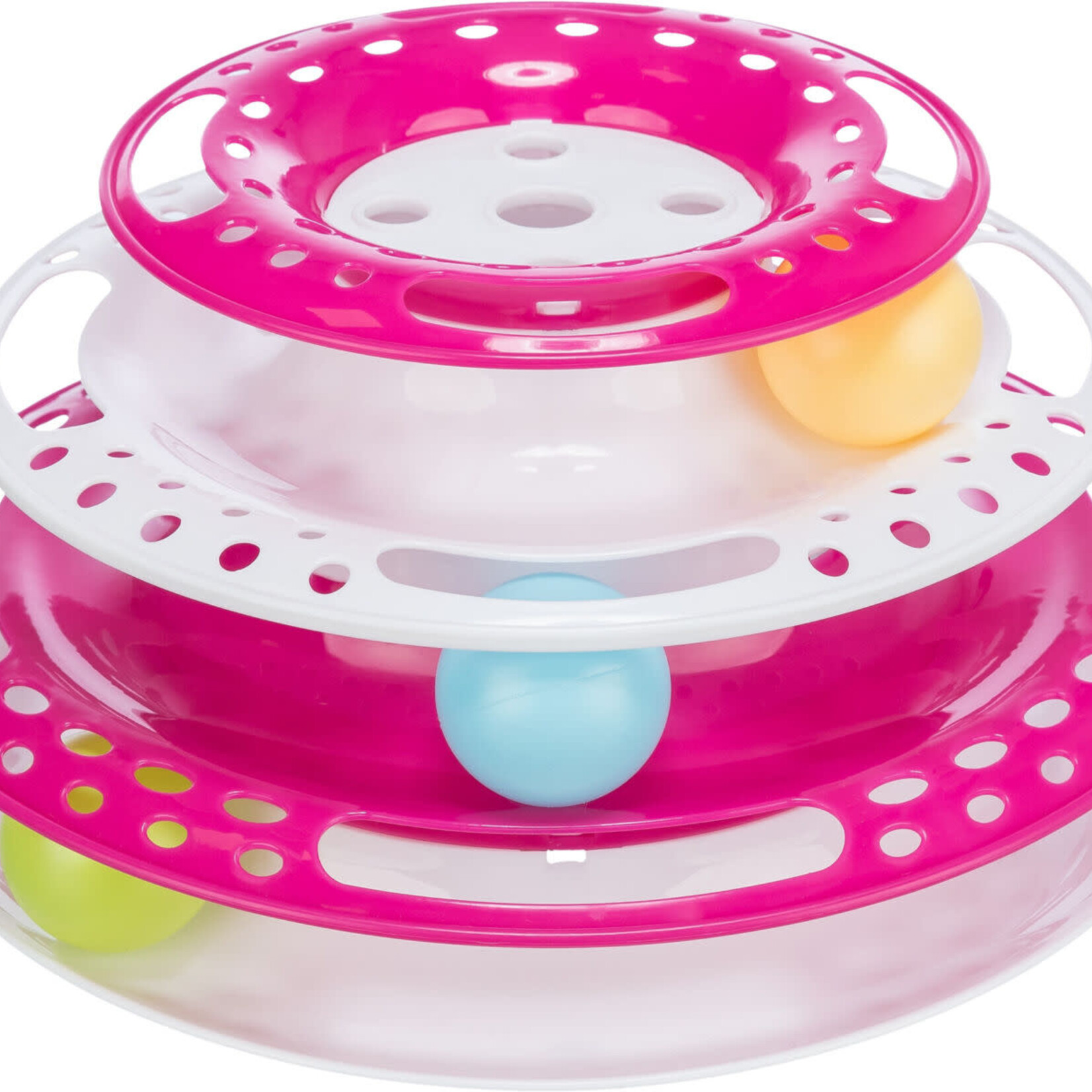 Trixie Trixie Cat Catch the Balls Track Pink/White