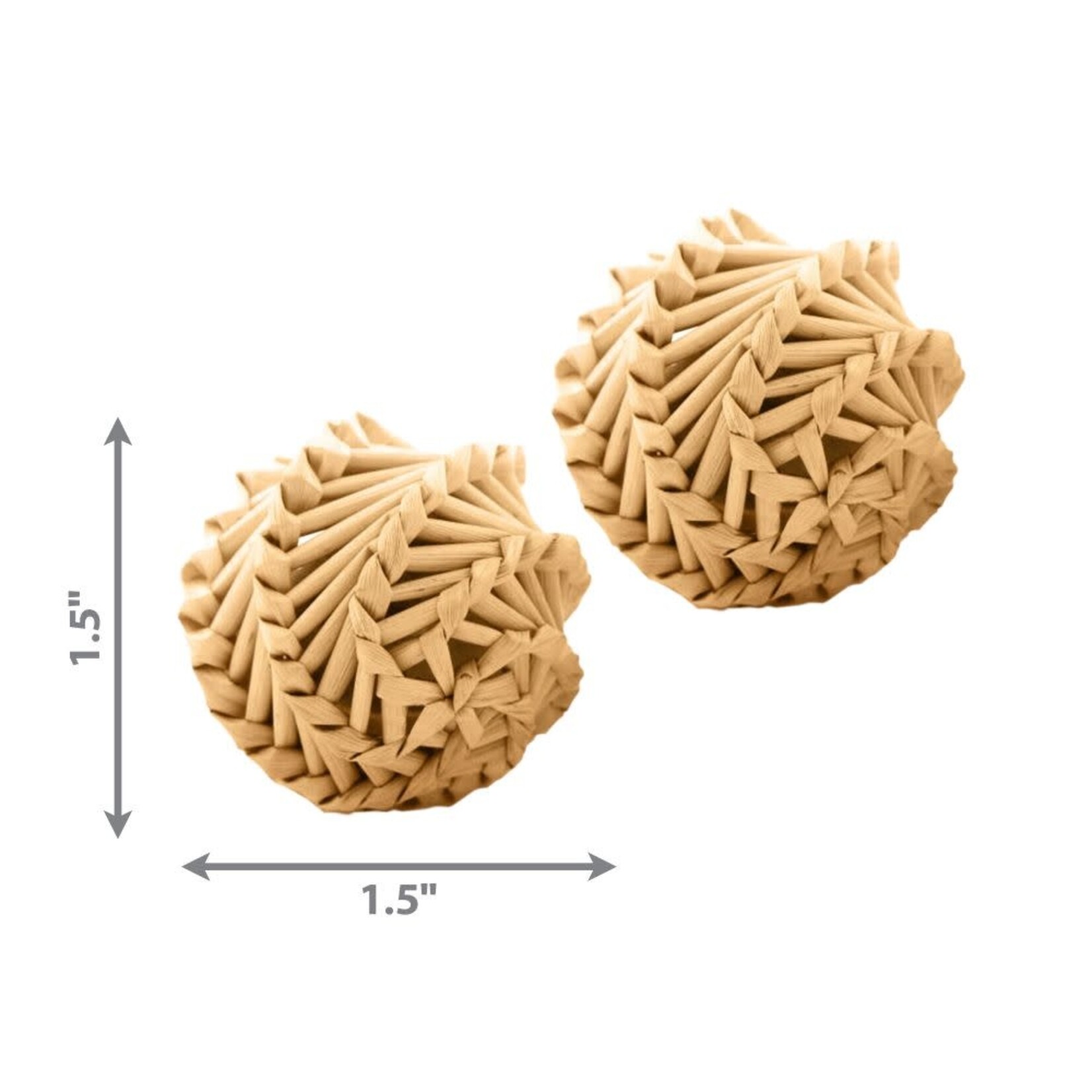 Kong Company KONG Naturals Catnip Straw Ball 2pk