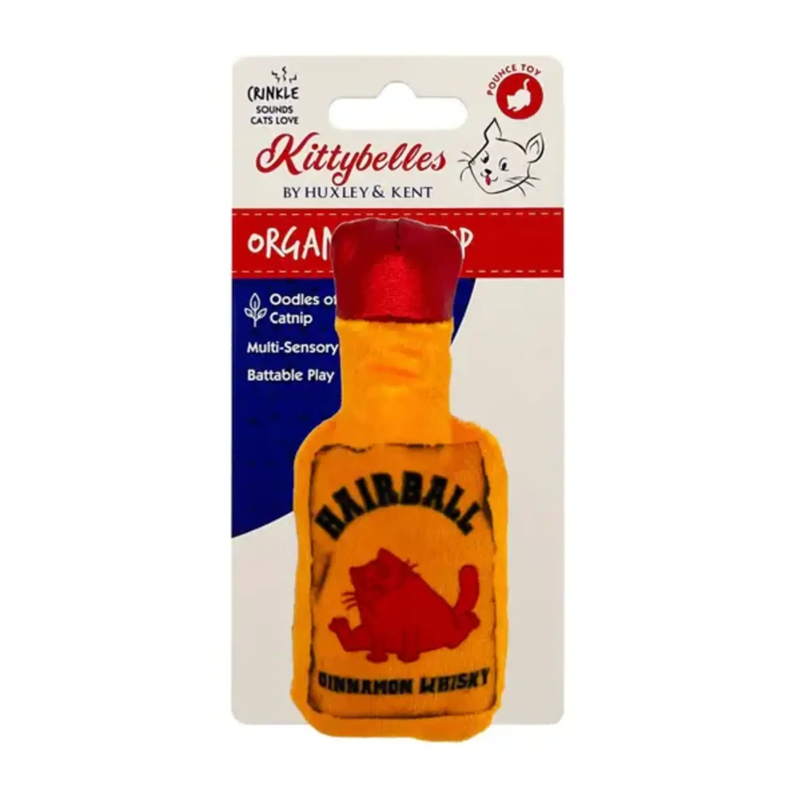 Huxley & Kent Huxley & Kent Hairball Cinnamon Whisky Catnip Toy