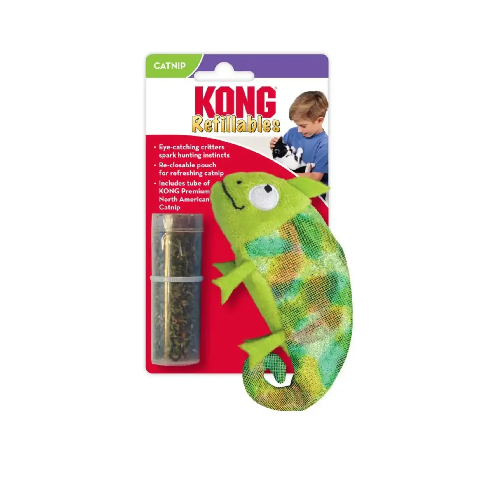 Kong Company KONG Refillables Chameleon Catnip Toy