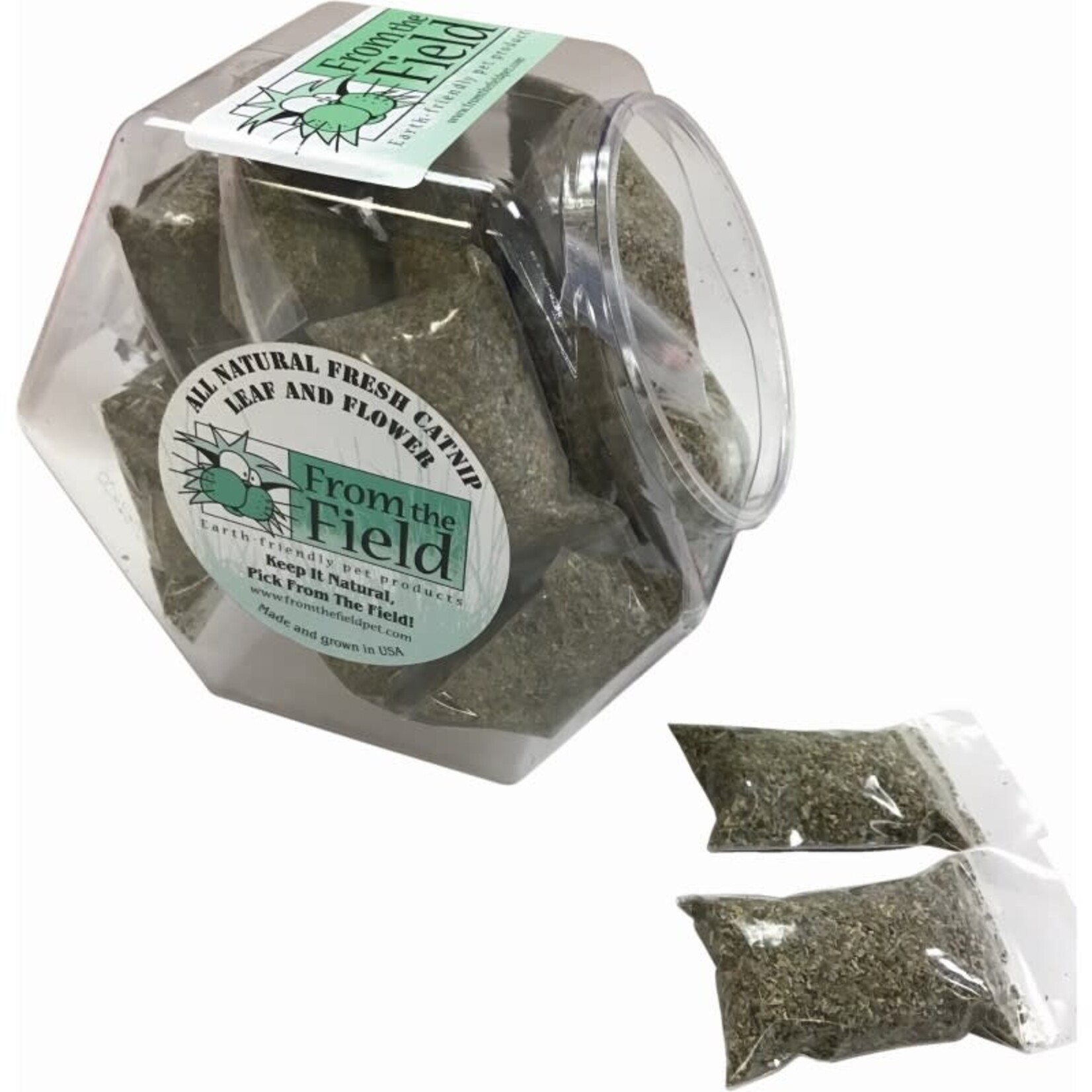 From The Field From the Field All Natural Catnip Mini Max Leaf & Flower .3oz Bag