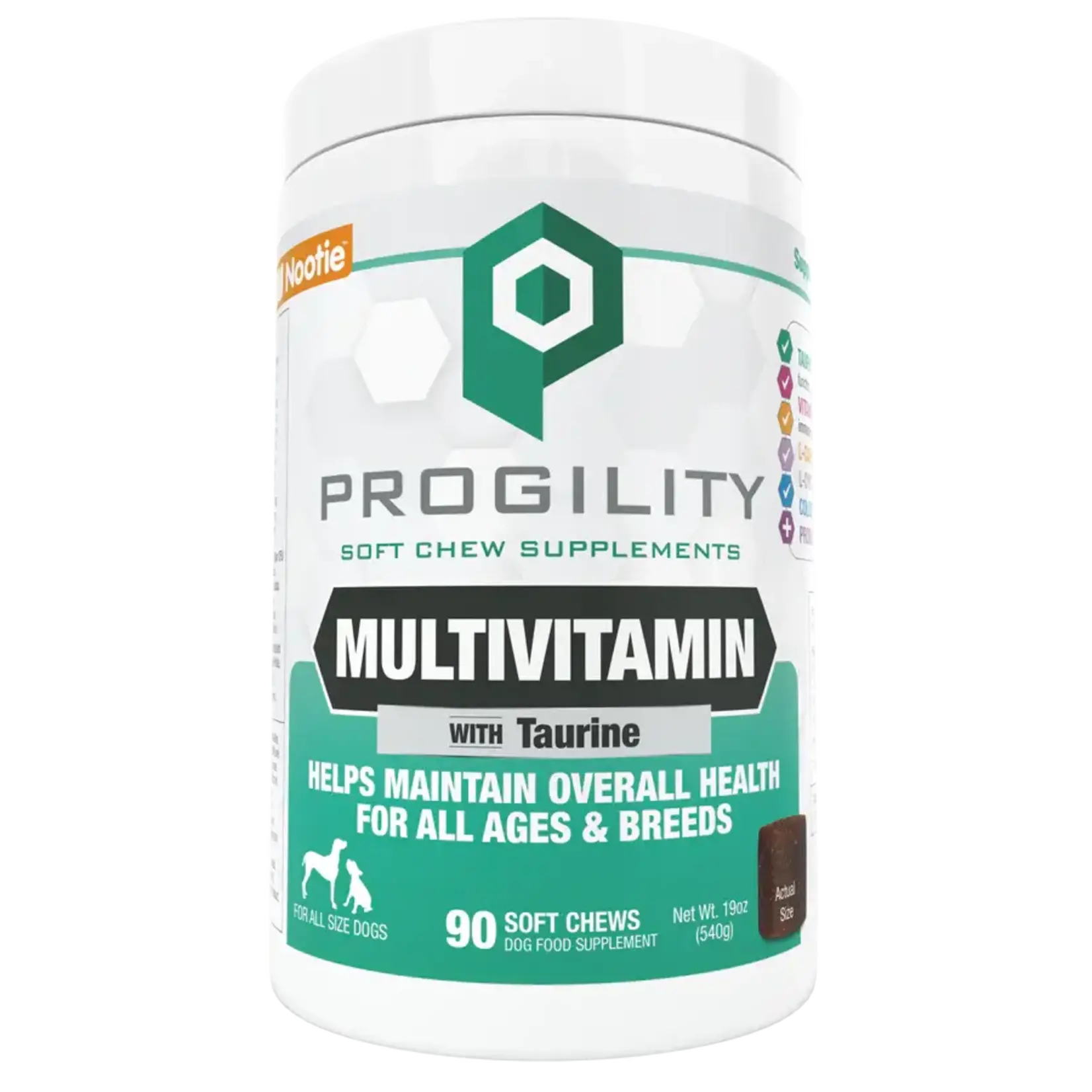 Nootie Nootie Progility Multivitamin Soft Chew Supplement for Dogs 90ct