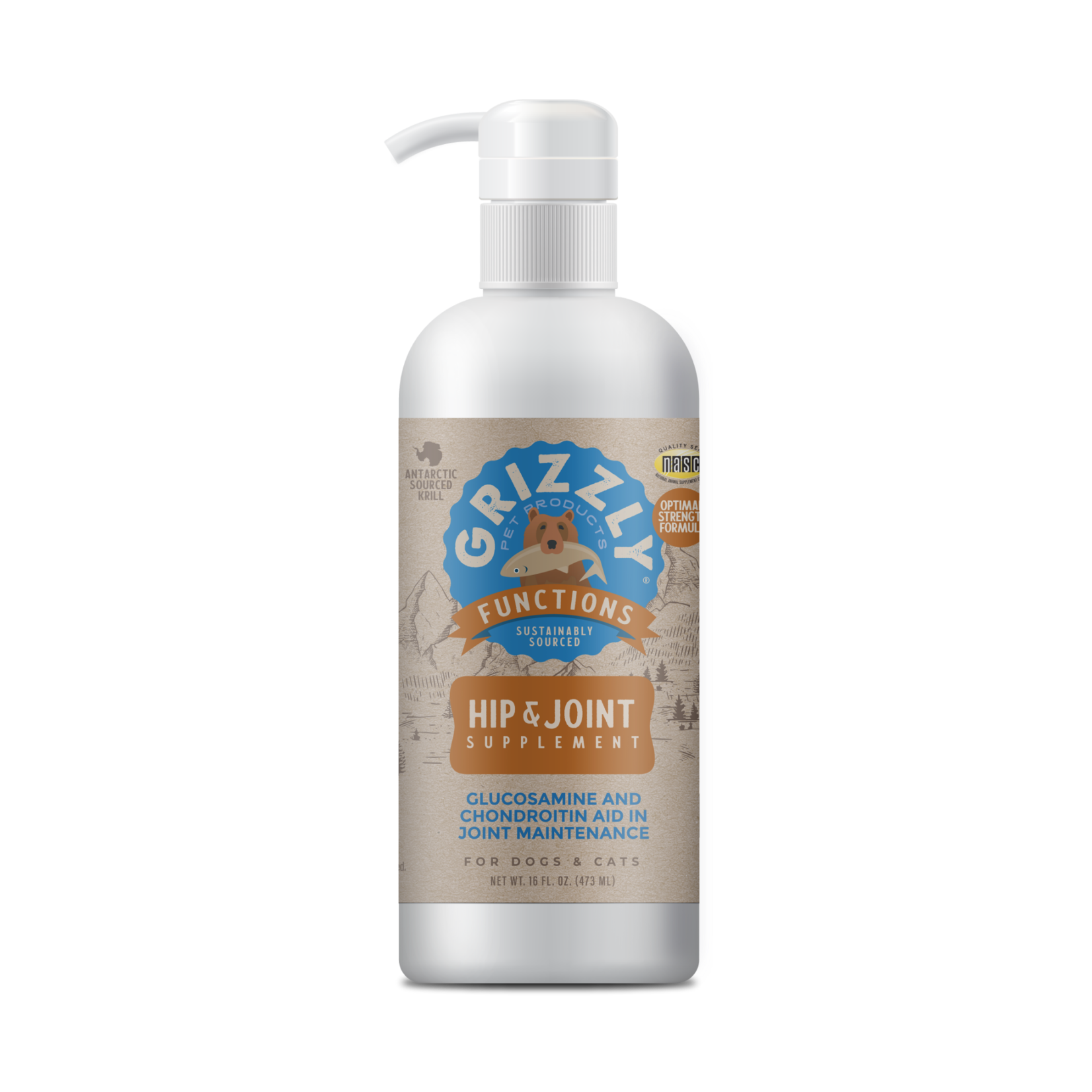 Grizzly Pet Products Grizzly Hip & Joint Supplement 32oz