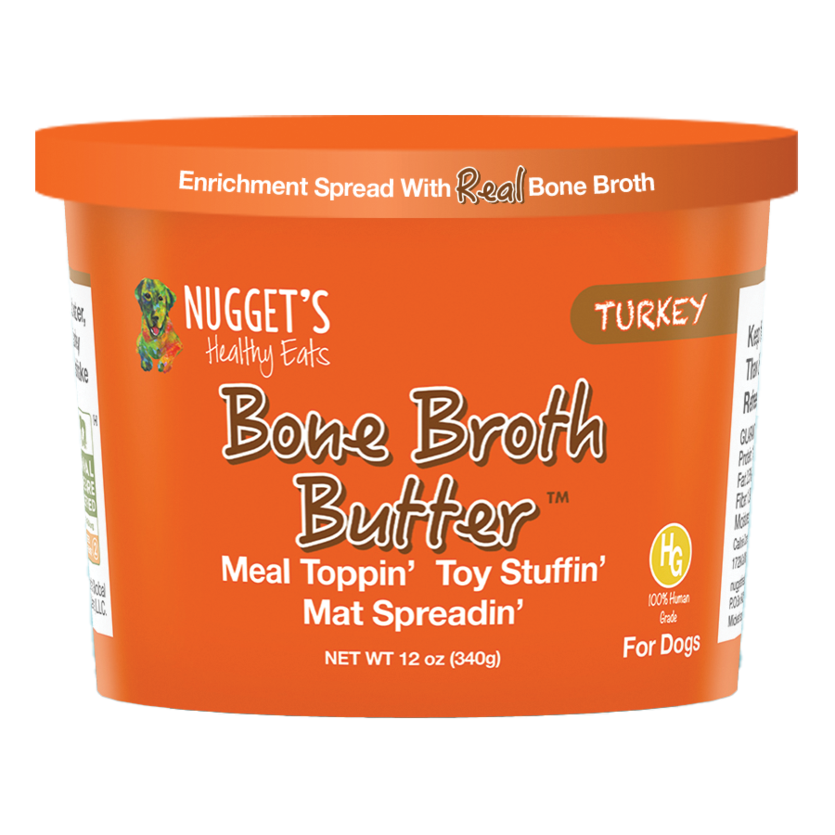 Nugget's Healthy Eats Nugget's Healthy Eats FZ Bone Broth Butter Turkey