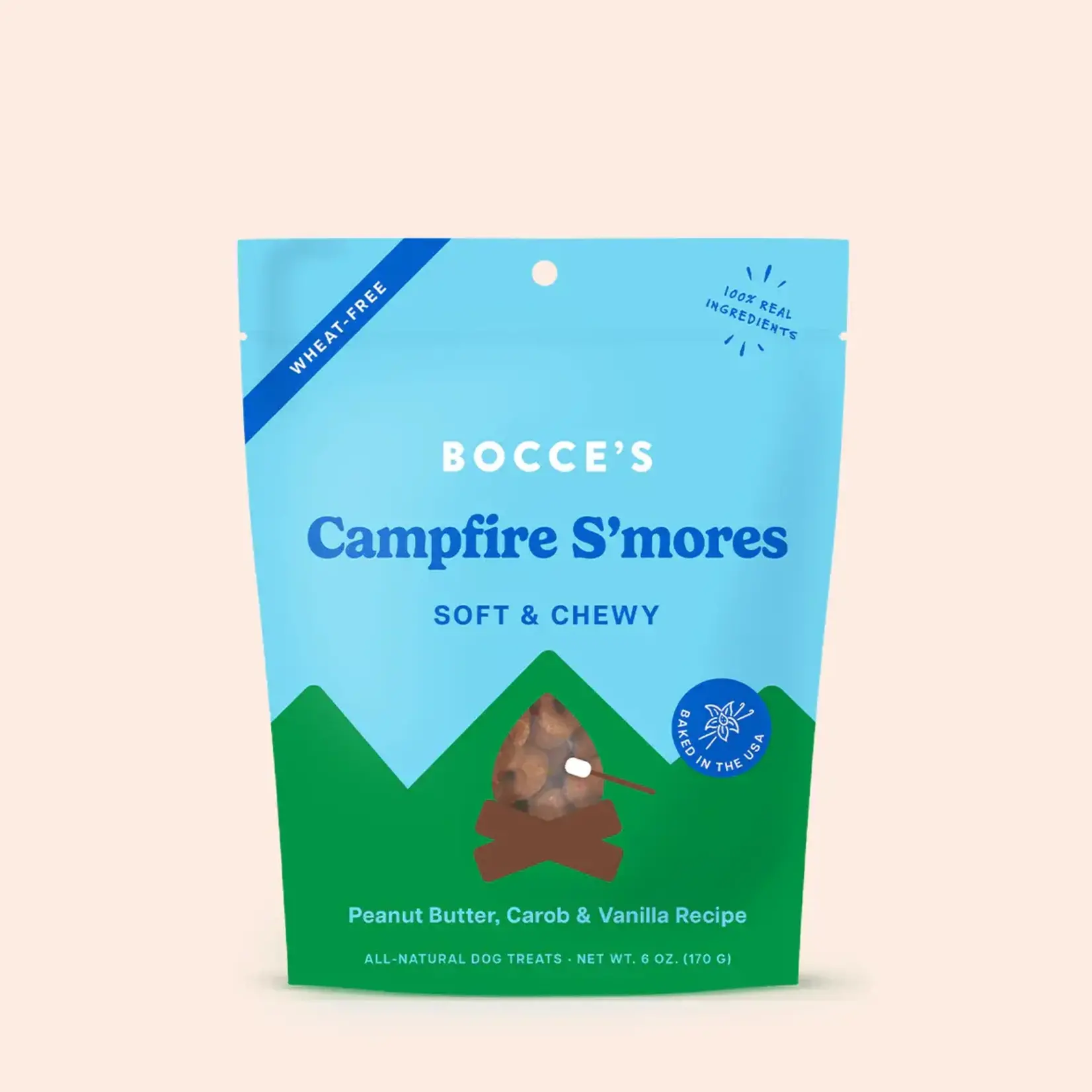 Bocce's Bakery Bocce's Campfire S'mores Soft & Chewy Dog Treats 6oz