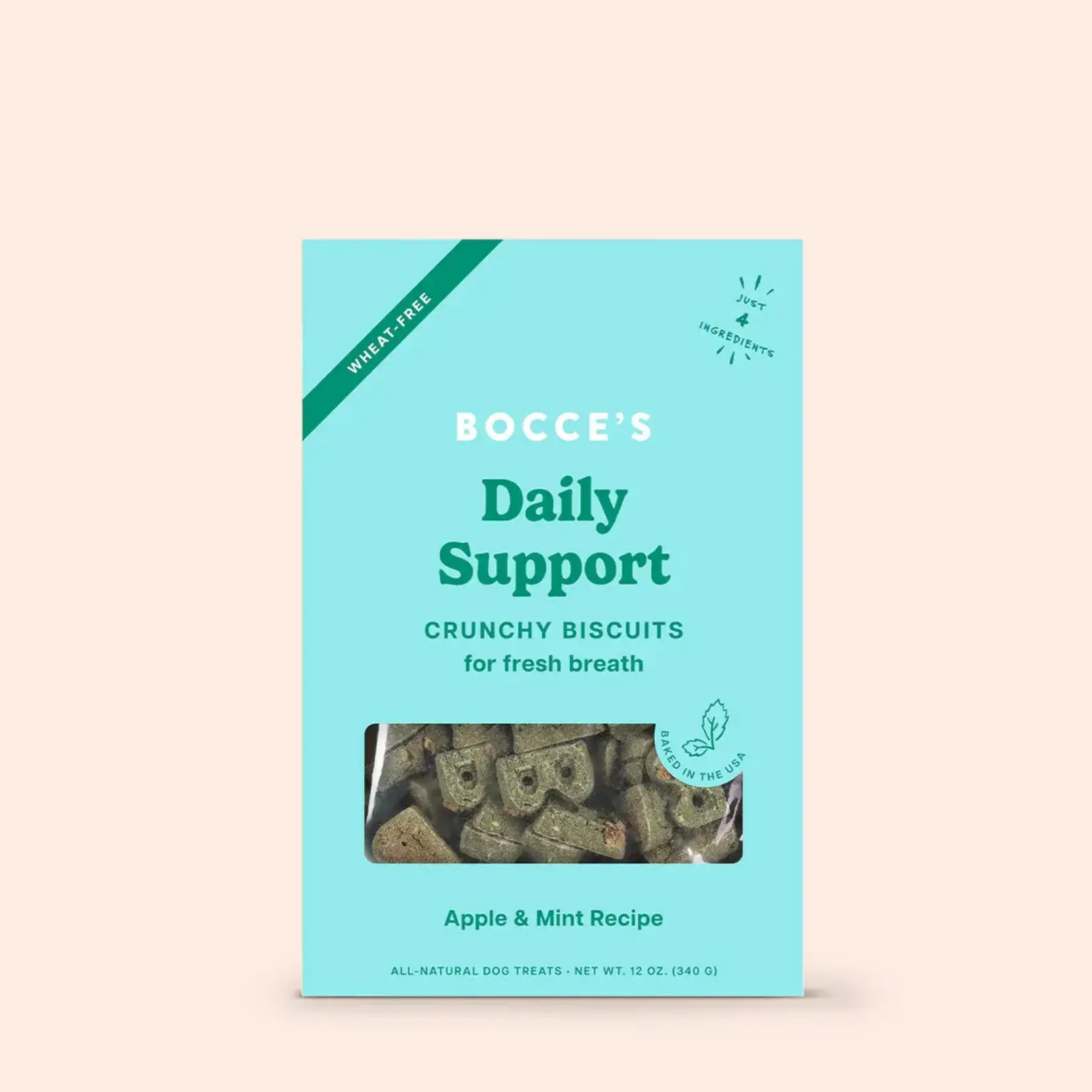 Bocce's Bakery Bocce's Daily Support Crunchy Biscuits for Fresh Breath 12oz