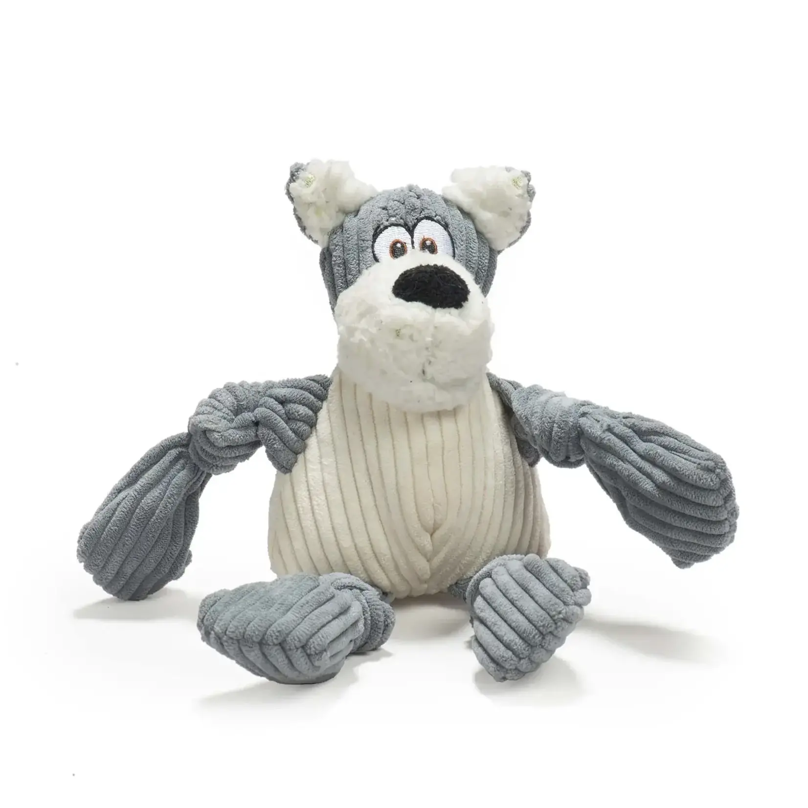 Huggle Hounds HuggleHounds Roscoe HuggleMutt Knottie Plush Dog Toy Small