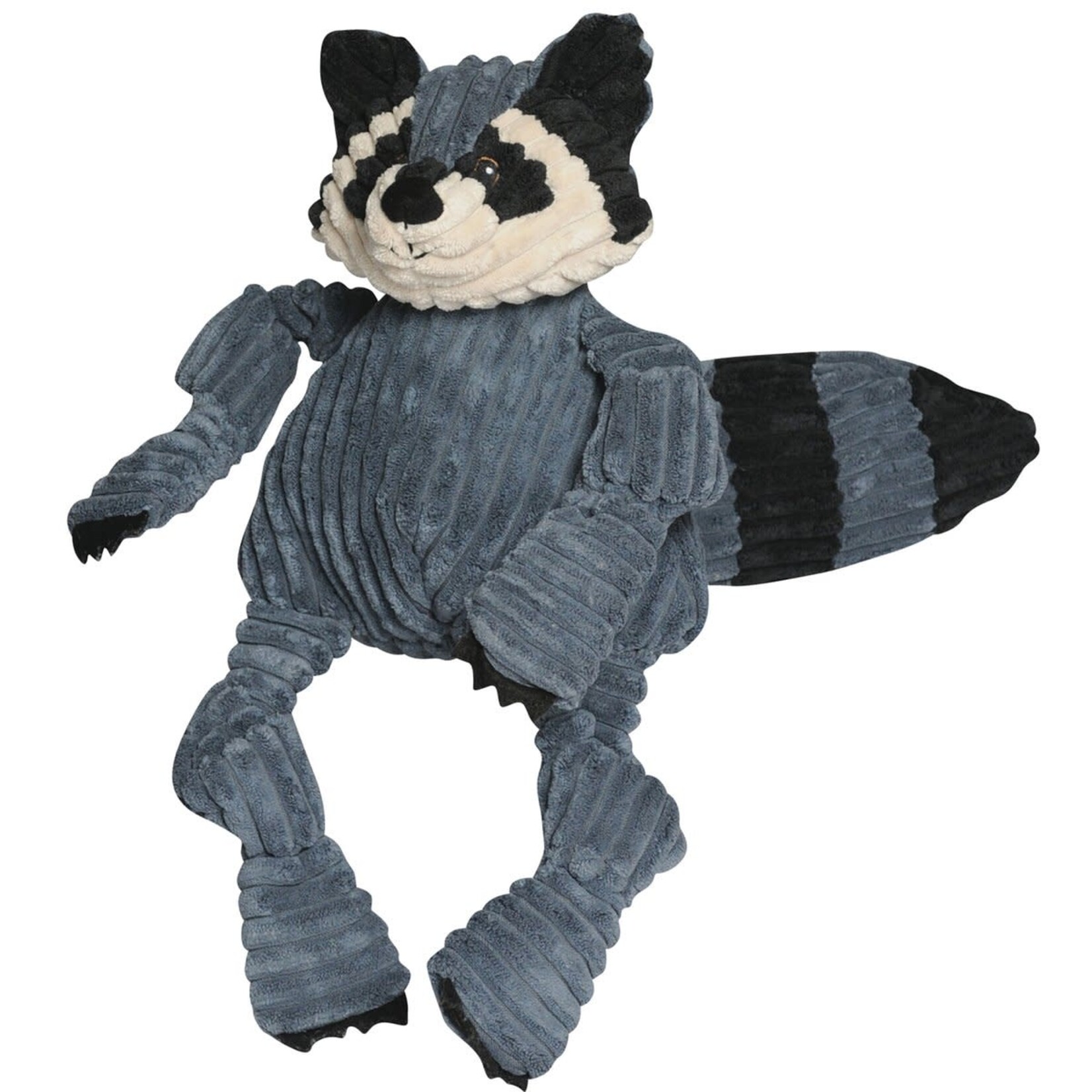 Huggle Hounds HuggleHounds Reggie Raccoon Knottie® Plush Dog Toy Large