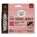 Earth Animal Earth Animal Wisdom™ Air-Dried Jerky From The Land Recipe Dog Treats 4oz