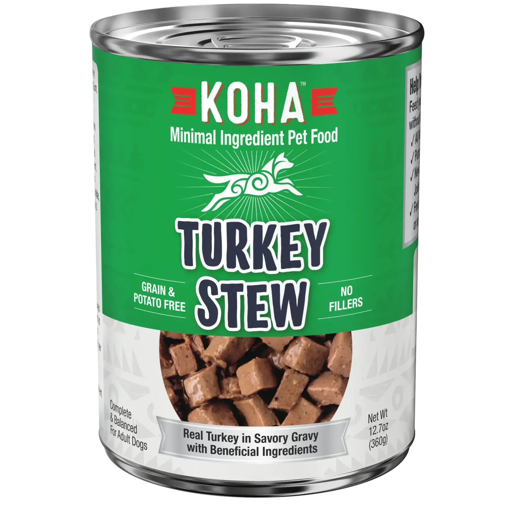 Koha Koha Dog Grain Free Stew Turkey 12.7 OZ