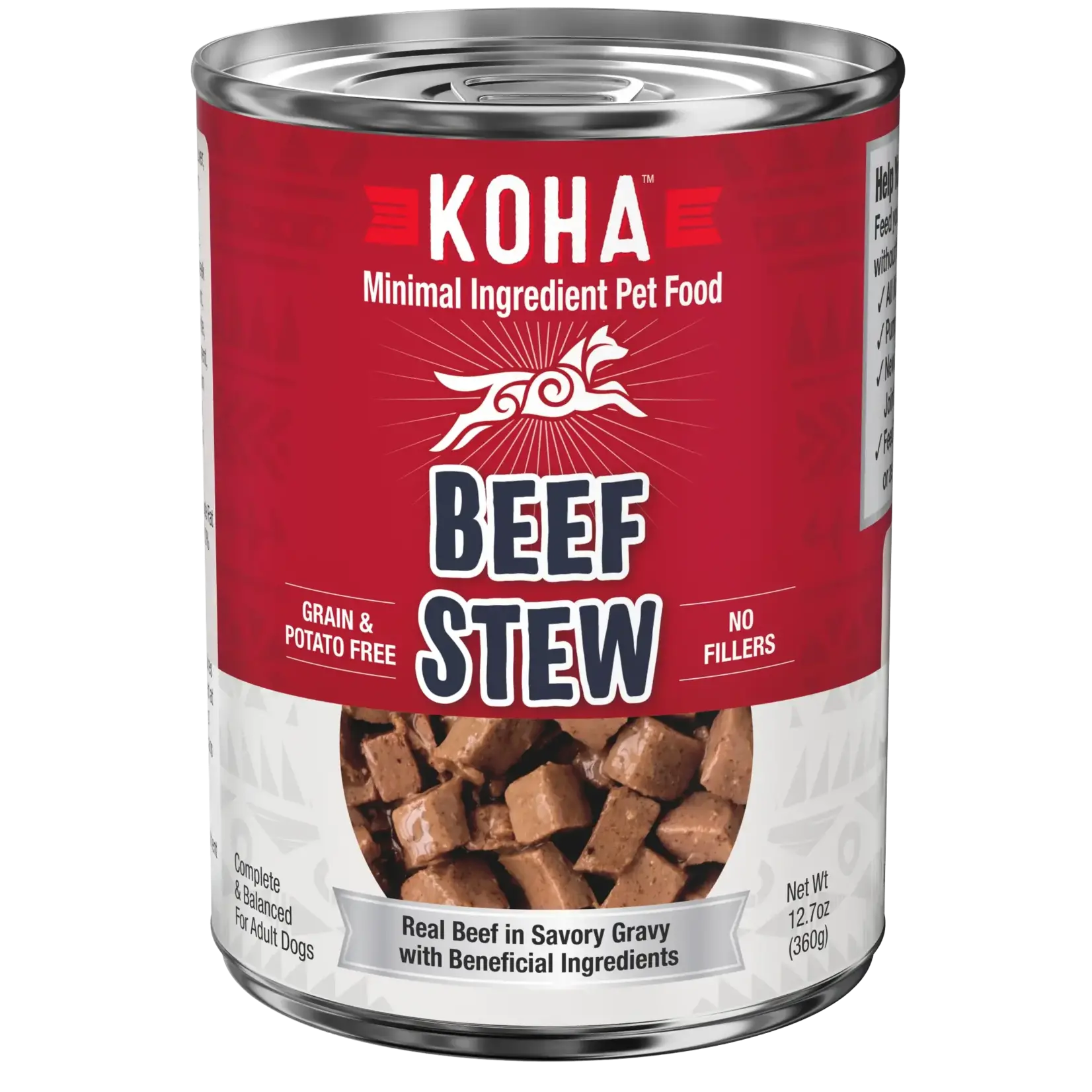 Koha Koha Dog Grain Free Stew Beef 12.7 OZ