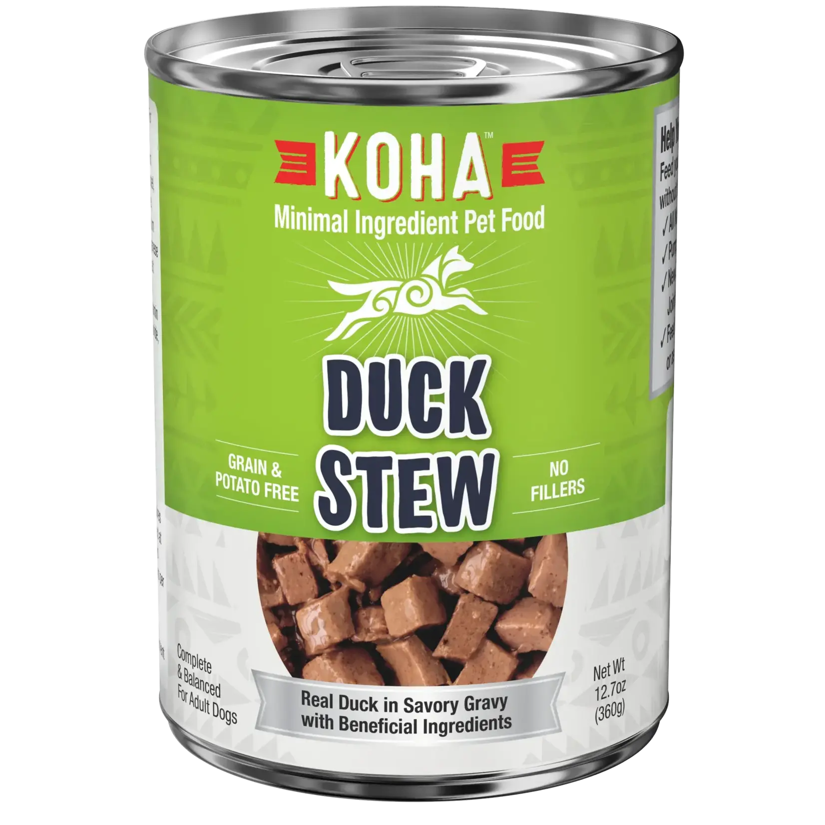 Koha Koha Dog Grain Free Stew Duck 12.7 OZ