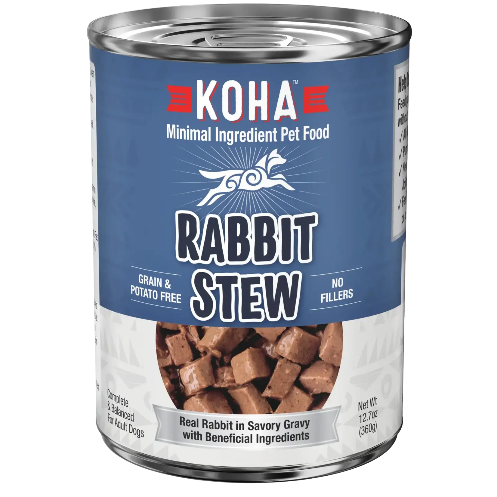 Koha Koha Dog Grain Free Stew Rabbit 12.7 OZ
