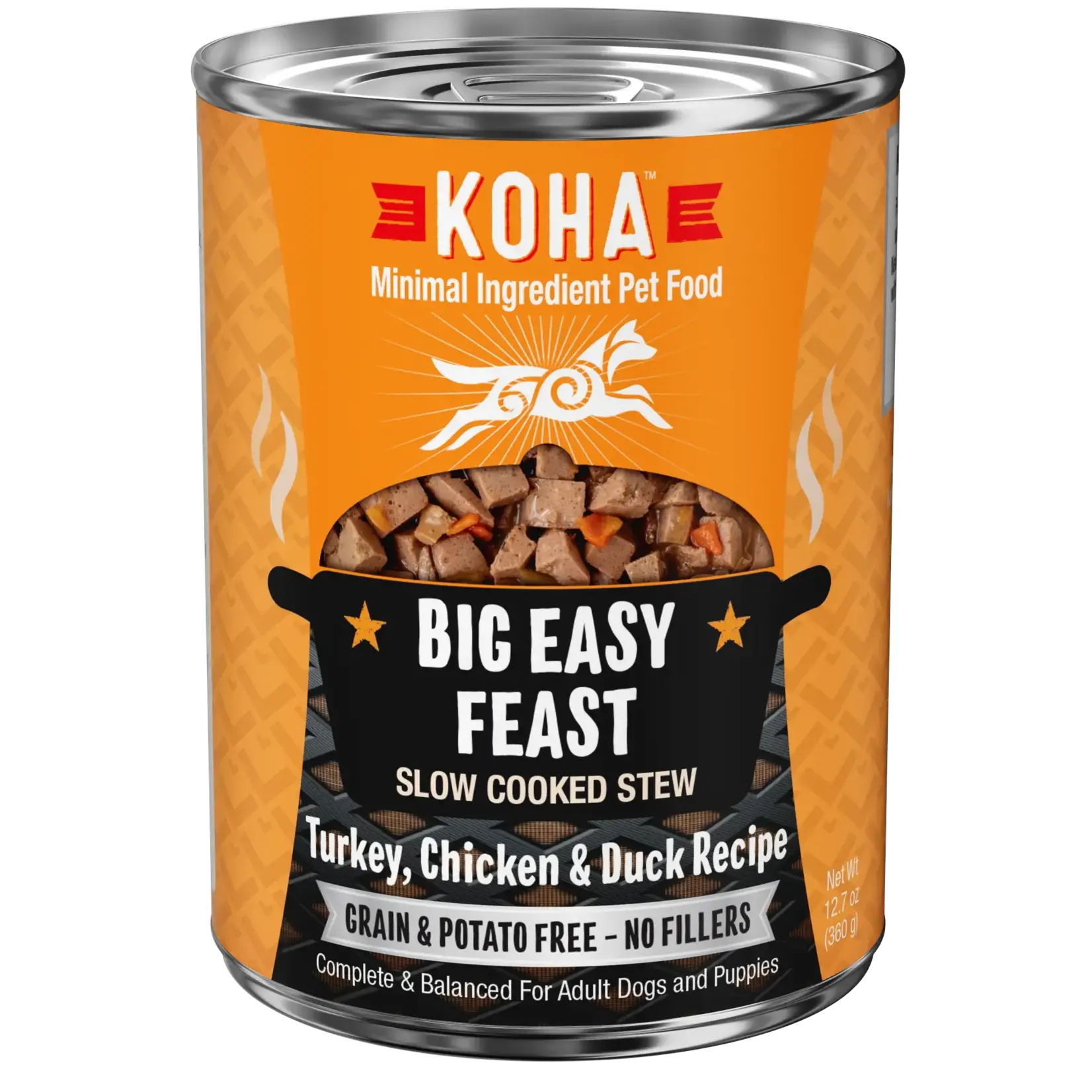 Koha Koha Dog Grain Free Stew Big Easy Feast 12.7 OZ