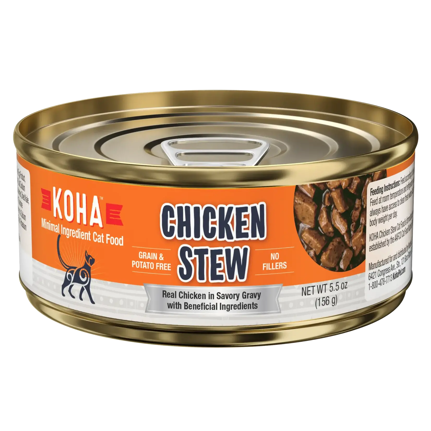 Koha Koha Cat GF Minimal Ingredient Chicken Stew 5.5oz