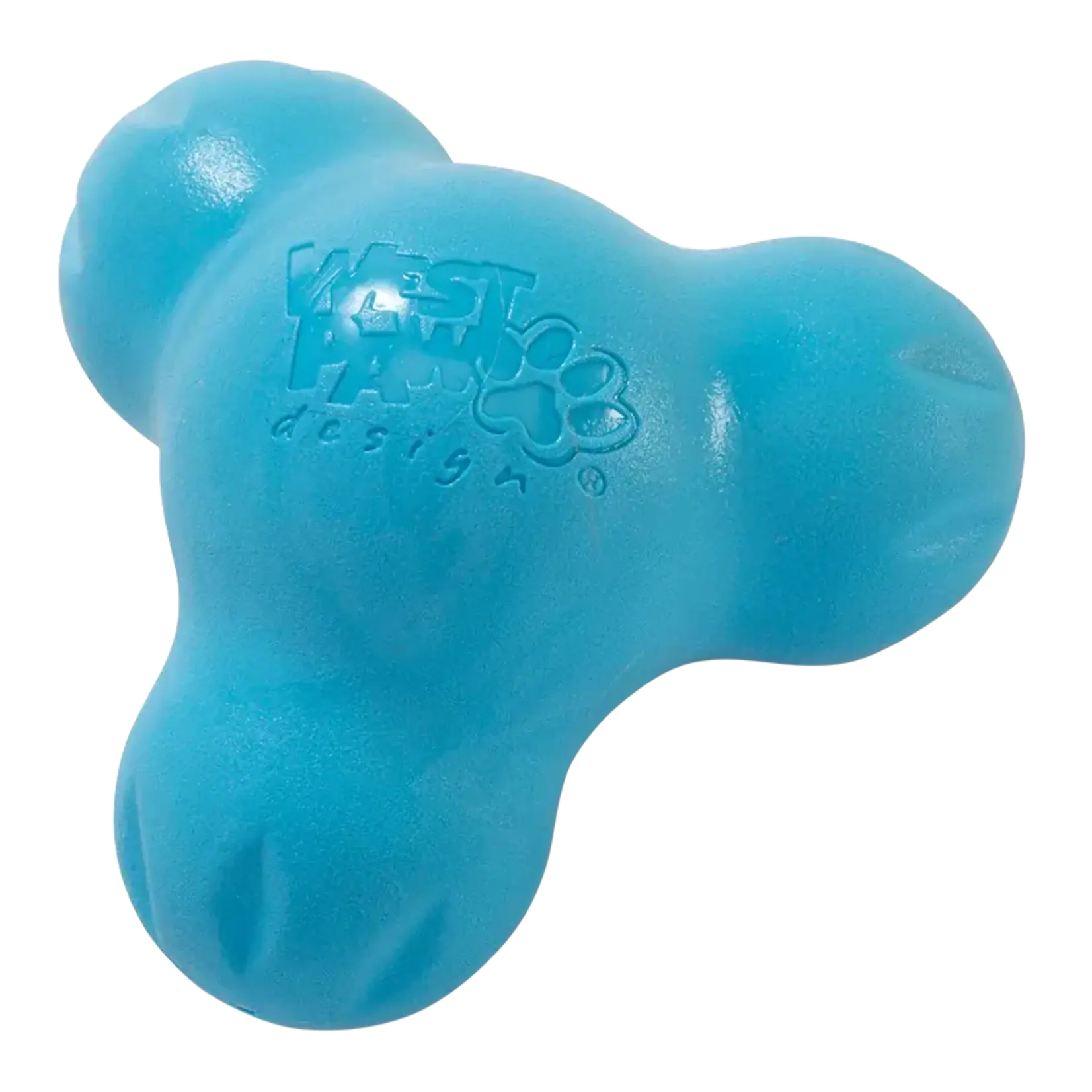 West Paw West Paw Tux® Treat Toy Aqua Blue Small