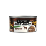 Lotus Pet Foods Lotus GF Just Juicy Stew for Cats Venison Recipe 2.5oz