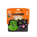fabdog® fabcat® Halloween Frankenstein & Black Cat 2pk Catnip Toy