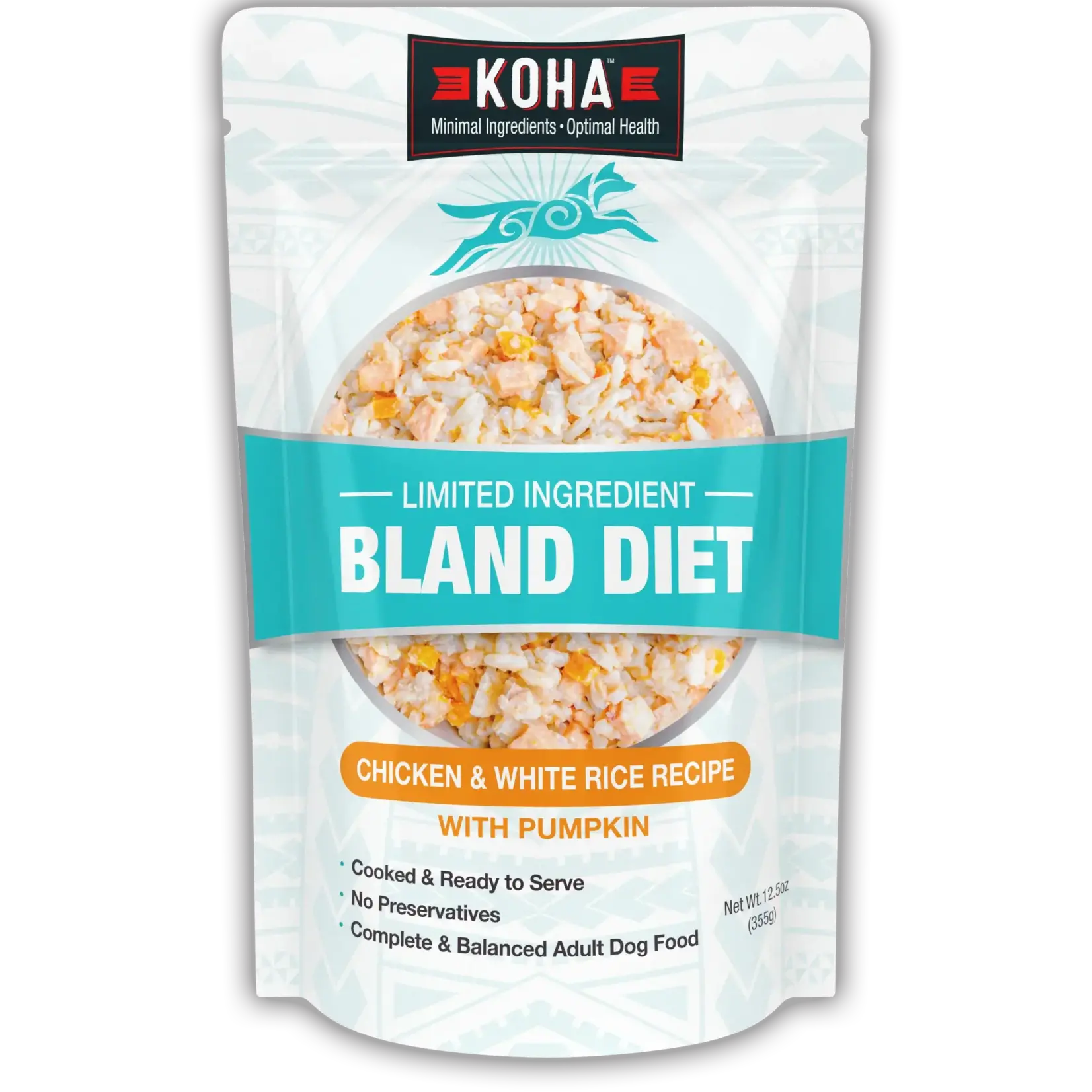Koha Koha D Bland Diet Chicken & Rice 12.5 OZ