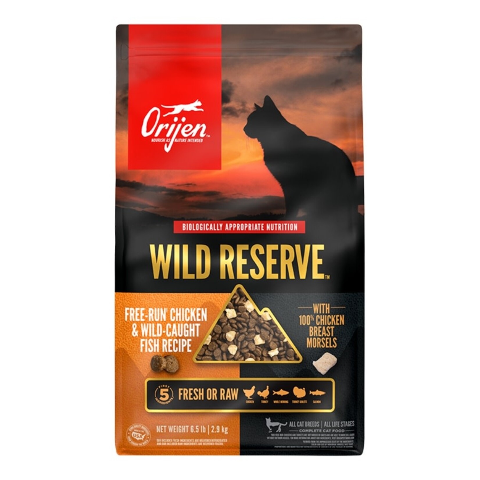 Champion Pet Foods Orijen Wild Reserve™ for Cats Free-run Chicken & Wild-Caught Fish Recipe 6.5#