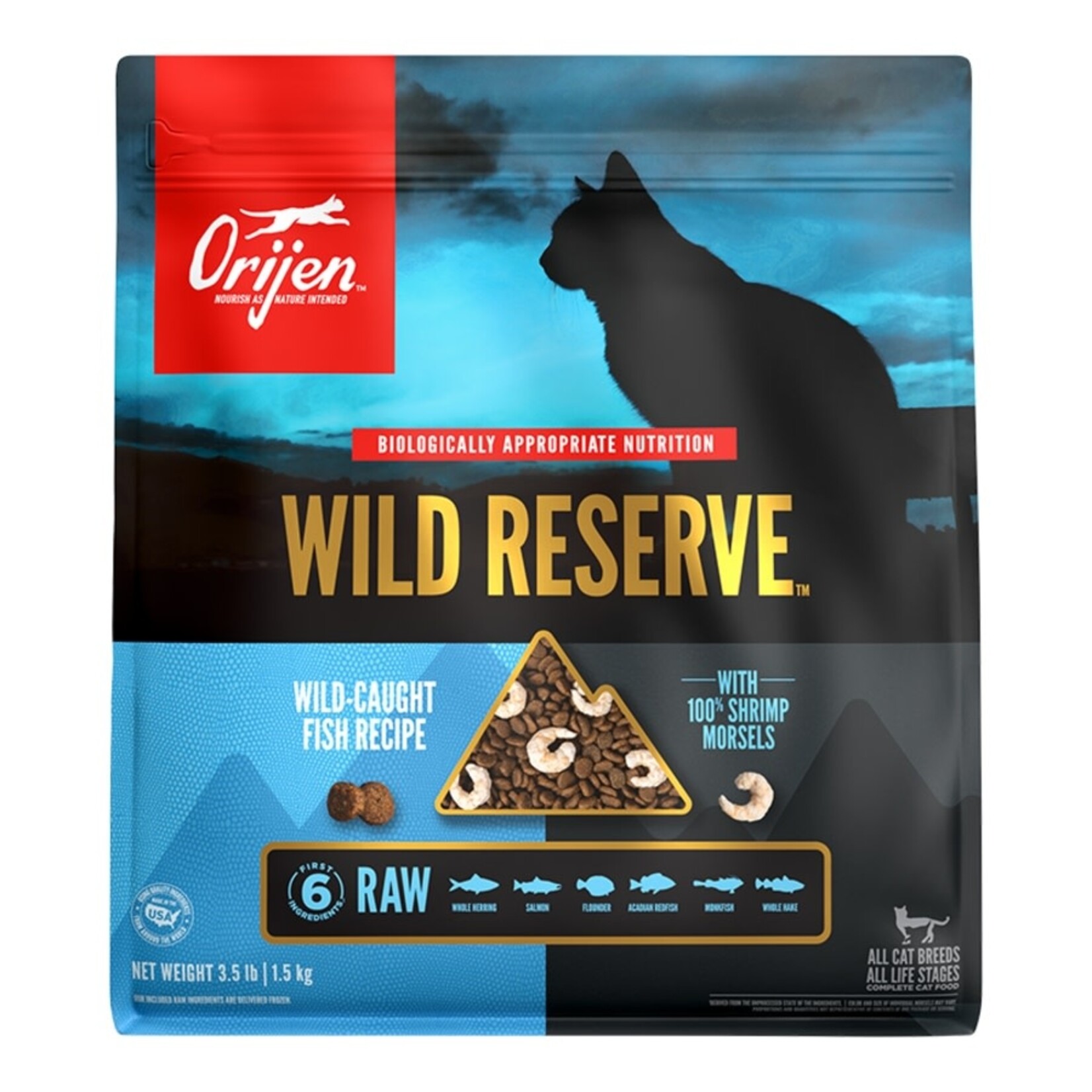 Champion Pet Foods Orijen Wild Reserve™ for Cats Wild-Caught Fish Recipe 3.5#