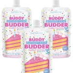 Bark Bistro Buddy Budder Birthday Bash Peanut Butter Pouch 4OZ