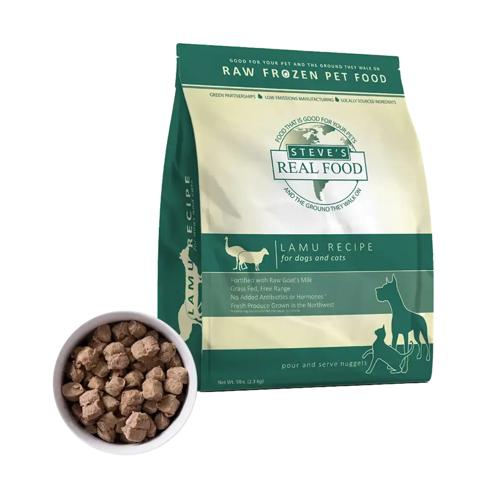 Steve's Real Food Steve's FZ Lamu Nuggets 5#