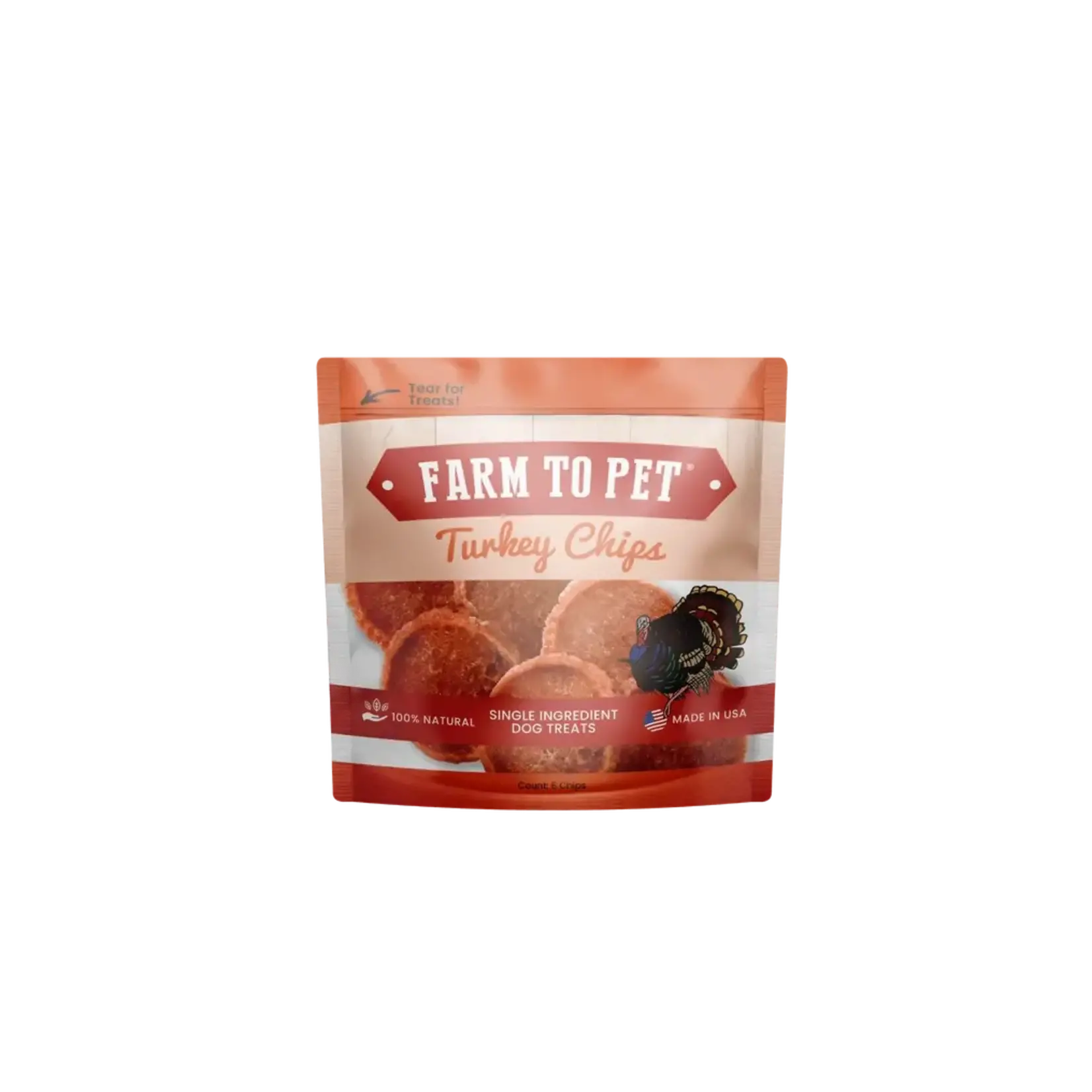 Farm To Pet Farm To Pet D Turkey Chips Snack Pack