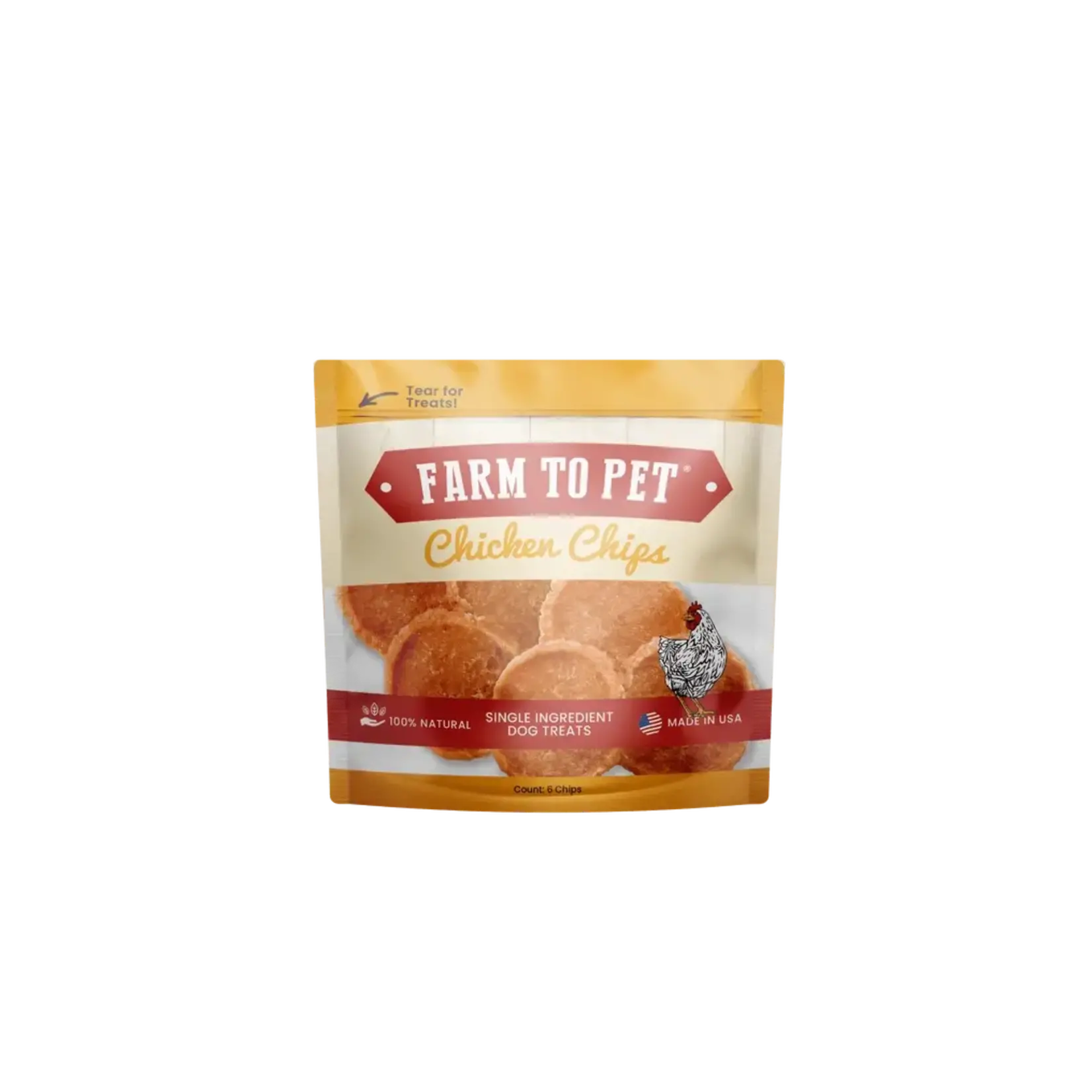 Farm To Pet Farm To Pet D Chicken Chips Snack Pack