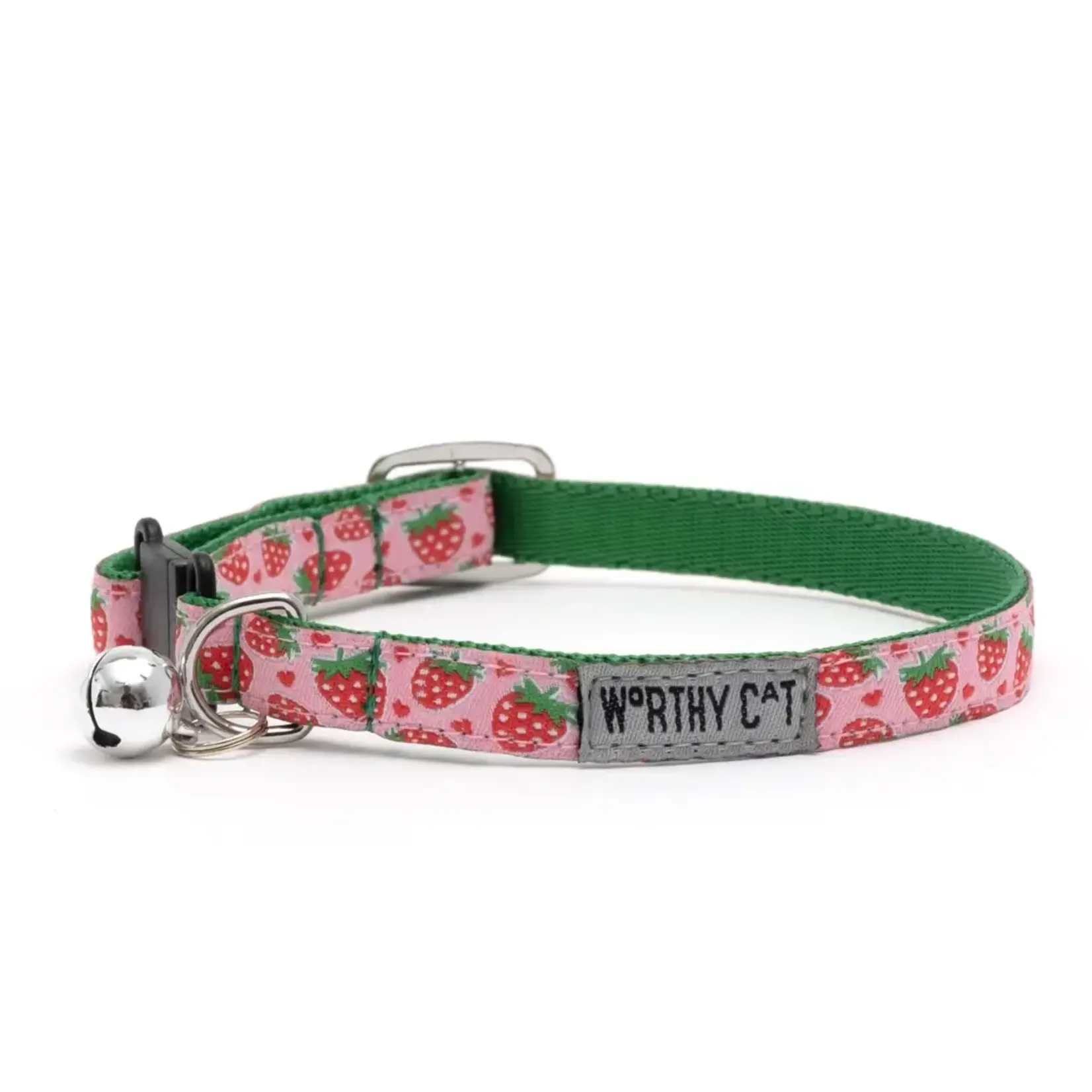 Worthy Dog Worthy Cat Collar Strawberries